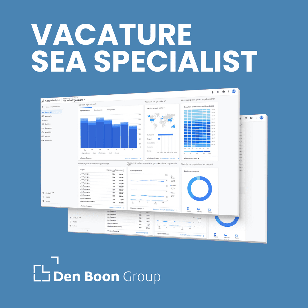 Vacature SEA specialist